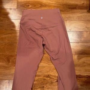 Lululemon Align Crop - Dusty Rose